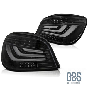 Feux arrières à Barre full LED Fond Noir pour BMW E60 Berline Phase 2 - PHARES FEUX - GDS Motorsport