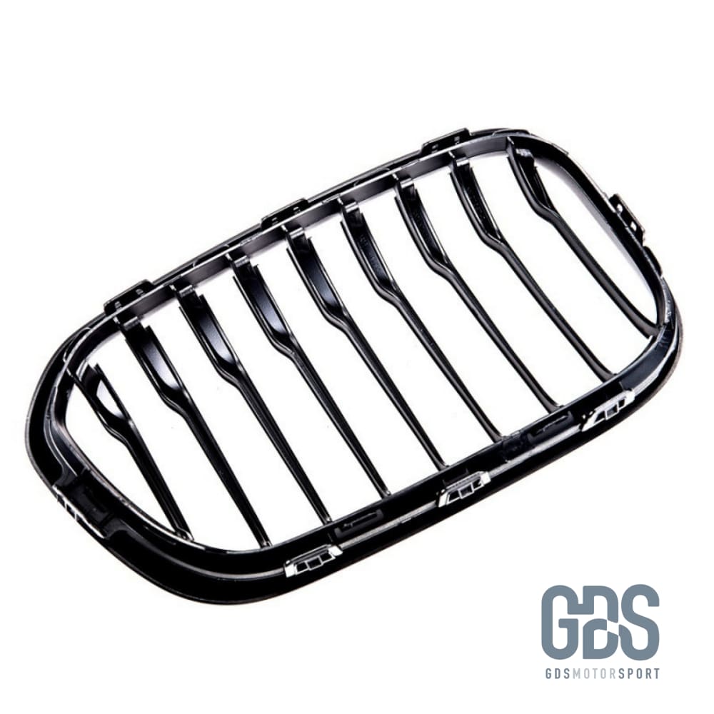 2 Grilles calandre Noir Brillant BMW série 1 F20 F21 phase - Calandres - GDS Motorsport