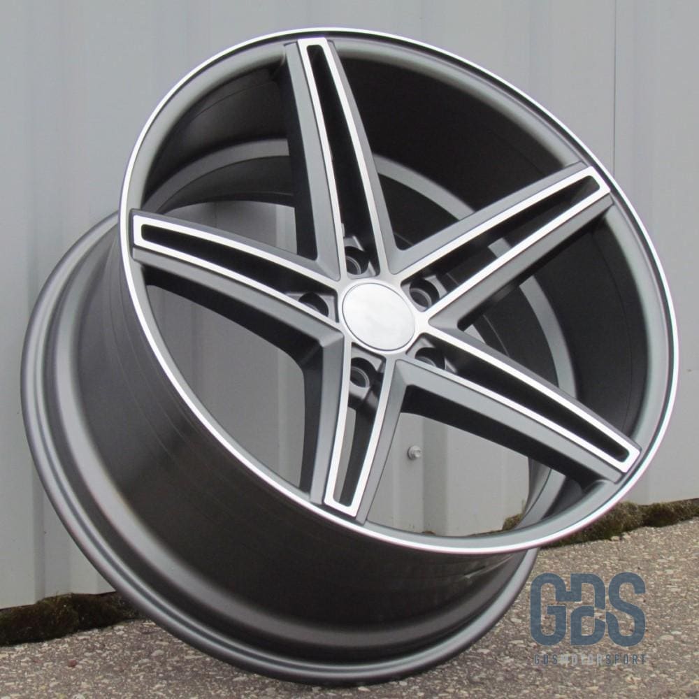 4 jantes Look Vossen 5 branches BMW R18’’ X 8’’ ET35 9’’ - Jantes et pneus - GDS Motorsport