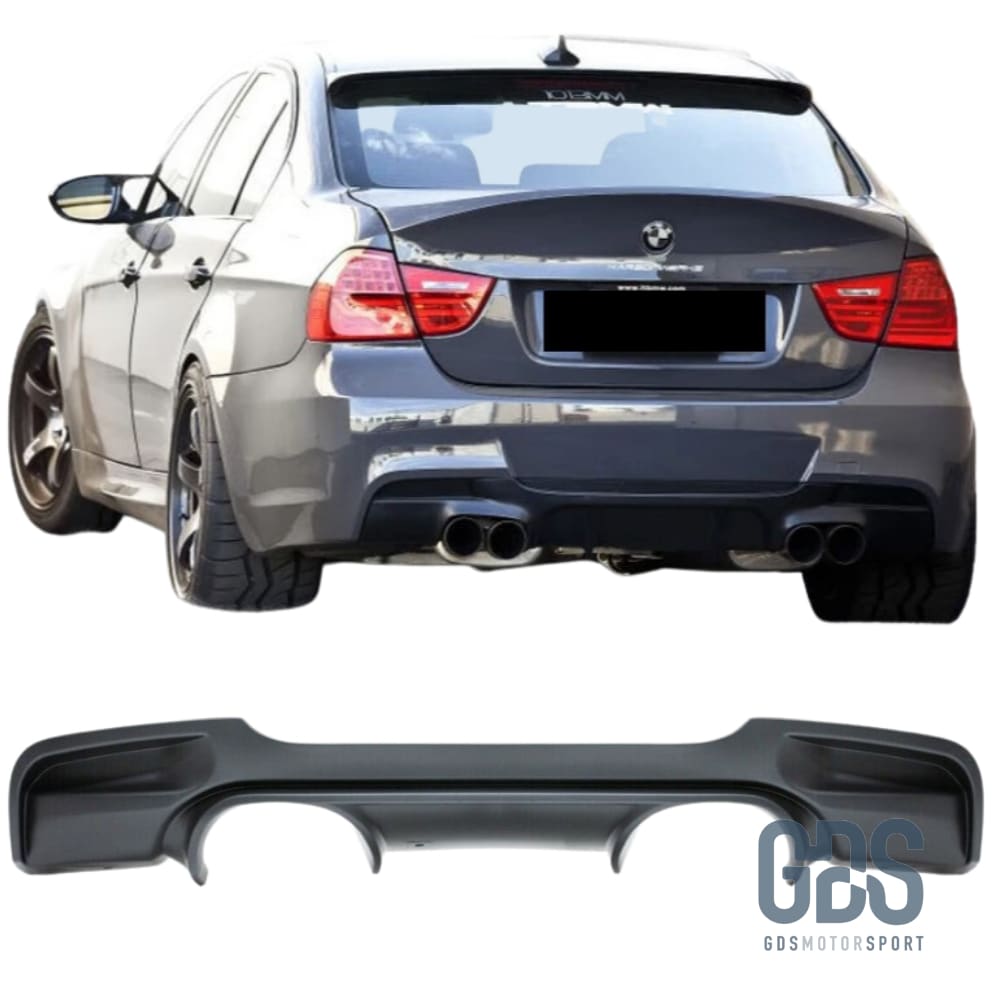 Diffuseur pare choc arrière BMW serie 3 E90 / E91 Look M3 CSL M Performance - Pare Choc kit carrosserie - GDS Motorsport