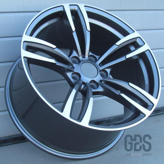 Pack 4 jantes Look BMW 437M Gris poli R18’’ X 8’’ ET35 9’’ ET40 - Jantes et pneus - GDS Motorsport